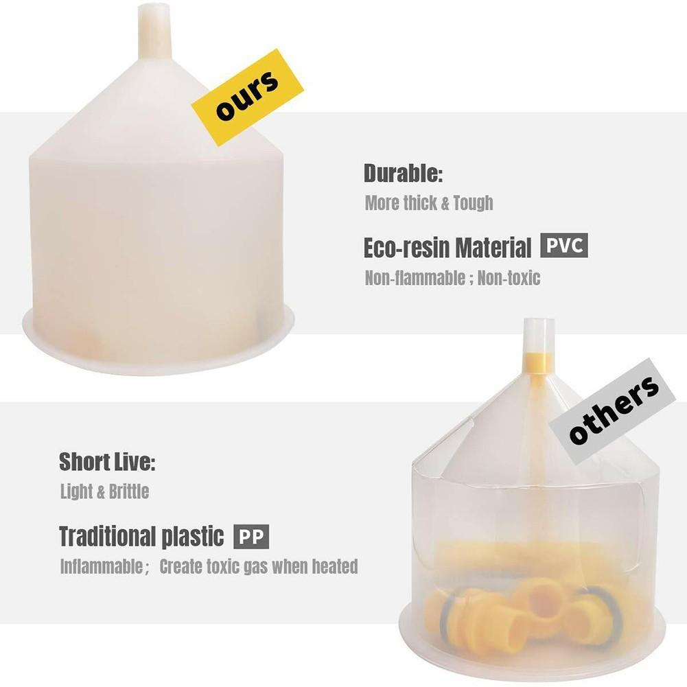 Brand New With Valve Switch High Quality No-Spill Coolant Funnel Kit