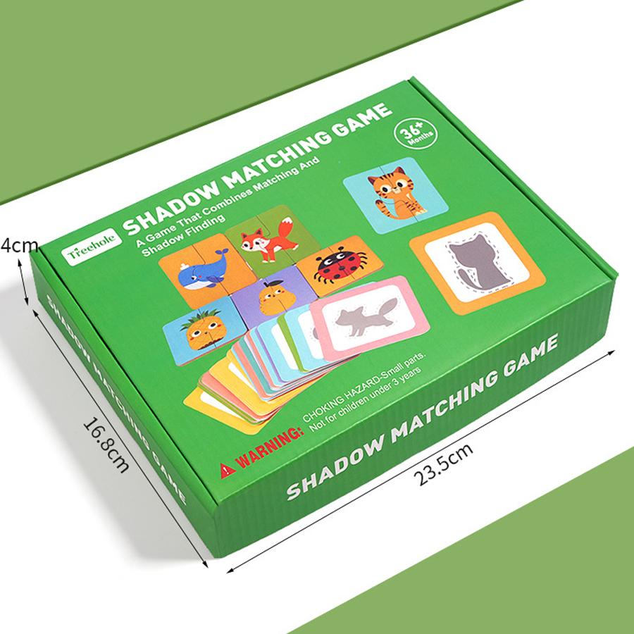 

Montessori Wooden Shadow Puzzle Games For Kids Fruits Animals Cognition Matching Toy Learning Education Board Puzzle Game Gifts