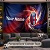 Bologna FC Personalized Tapestry Support Custom Name, Wall Art Home Decoration