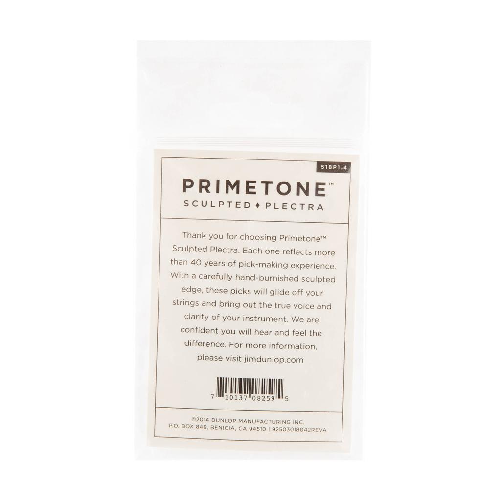 JIM DUNLOP Guitar PRIME TONE JAZZ III Pack of 3 Picks, Grip, 518P, 1.40,
