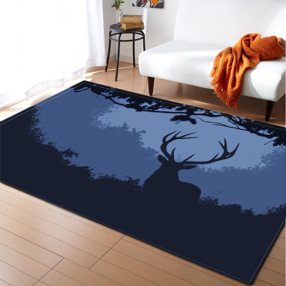 Animal Large Carpet Feather Wind Bedroom Floor Mat