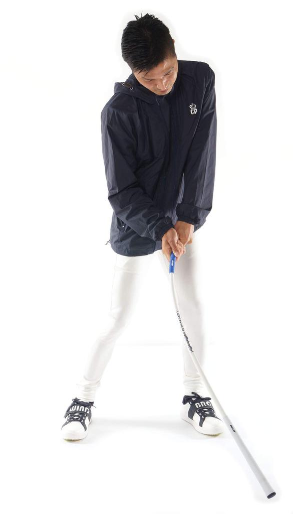 Komokome Golf Swing Practice Live Flexible Increases Flying Increases Head Practice Made In Japan Long 2-way Equipment, Swing, 111cm, Shaft, Distance,