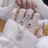 Pink Bow Jewelry Set - Ring, Earrings & Necklace for Women | Elegant & Versatile Gift for Best Friends