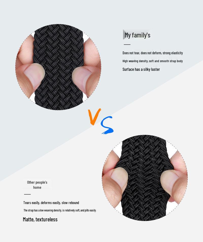 Trendy Youth Elastic Woven Canvas Belt with Pin Buckle for Golf & Military Training