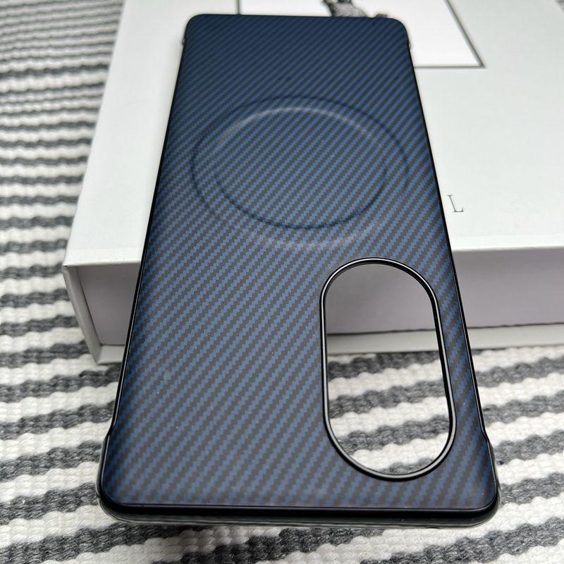 For Huawei Honor 200 Pro Case Hard Carbon Fiber Magnetic Wireless Charging Slim Protect Back Cover For Honor 200 100 90 70 50Pro