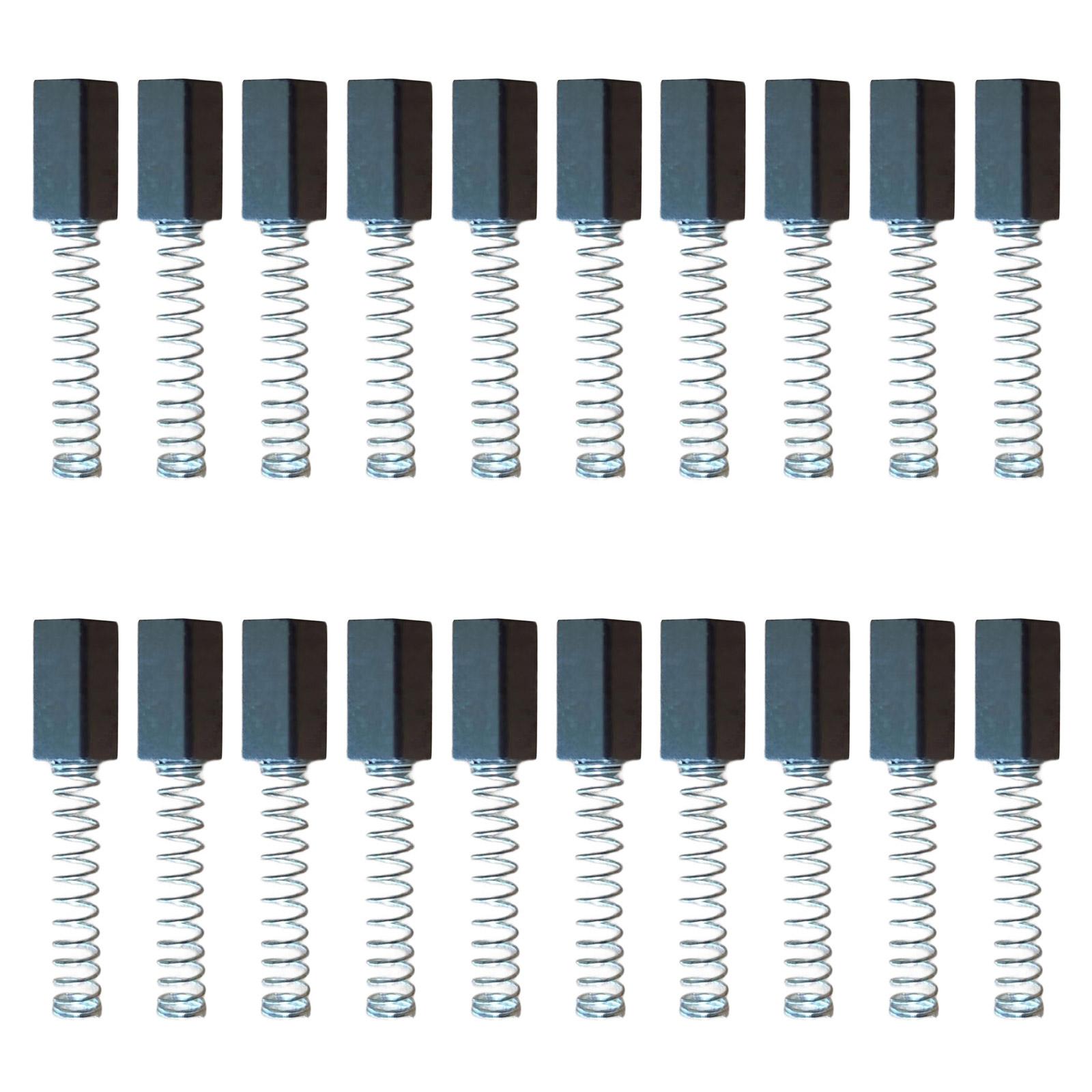 

10 шт. Угольные щетки для мотора швейной машины 250 Вт 5x12 мм Замена угольных щеток для аксессуара бытовой швейной машины