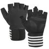 Unisex Outdoor Sports Bike Cycling Breathable AntiSkid SunProof Half Finger Gloves