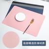 Solid Color Non-slip Placemat, Thermal Insulation Mat, Morandi Color Household Dining Table Mat, Easy To Clean, Desktop Protective Mat, Beautiful