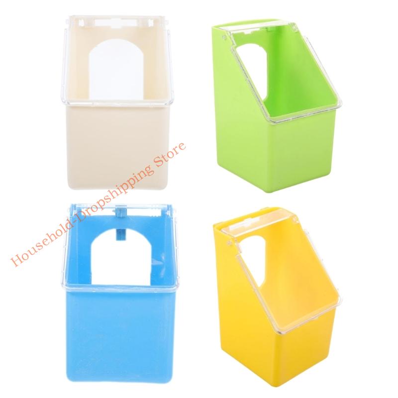 Space Saving Hanging Pigeons Feeders for Pigeons Parrots and Birds Cages Easyly To Clean Refillable Universals Use