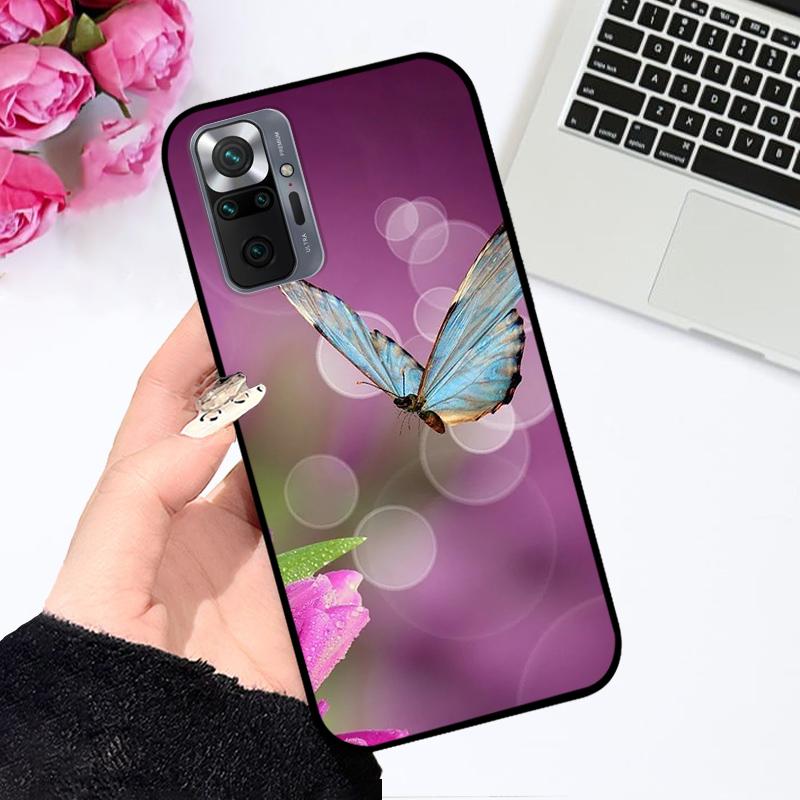 For Redmi Note 10 Pro Case M2101K6G Silicone Soft TPU Phone Shell For Xiaomi Redmi Note10 Pro Max M2101K6I Bumper Cover Fundas