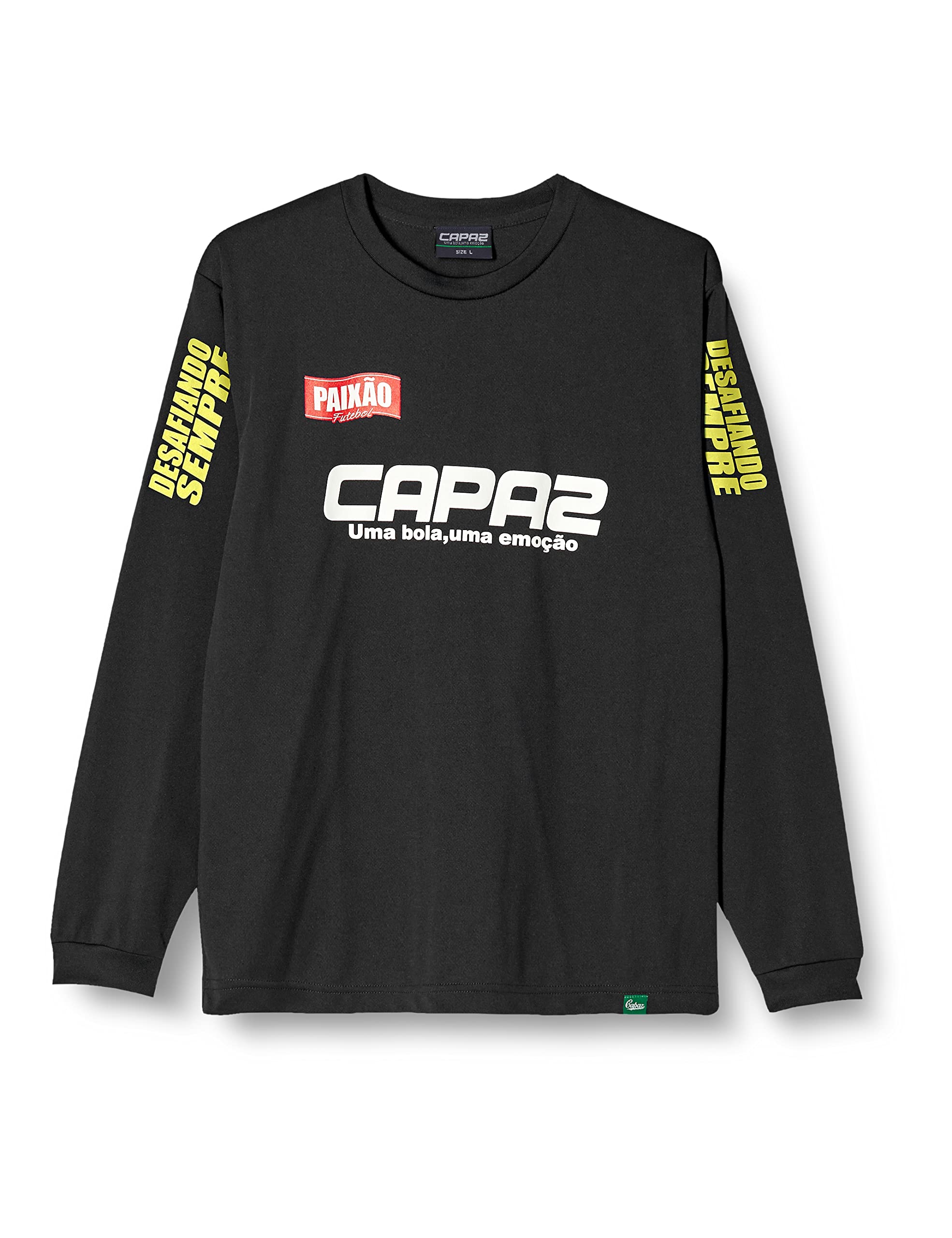 

CAPAZ Практика Длинная CA120304 Черная Футболка M