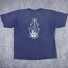 T-shirt Hard Rock Cafe Y2K Homme XL Bleu Marine Graphique Guitare Basse Maui T-shirt Unisexe
