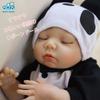morytrade reborn doll realistic 45cm soft to hold approx. 1.3kg (panda costume) 6+
