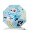 Egg Party Children's Umbrella for Boys and Girls, Long-Handle Umbrella for Elementary School Students, Sun Protection Cartoon Lightweight Umbrella