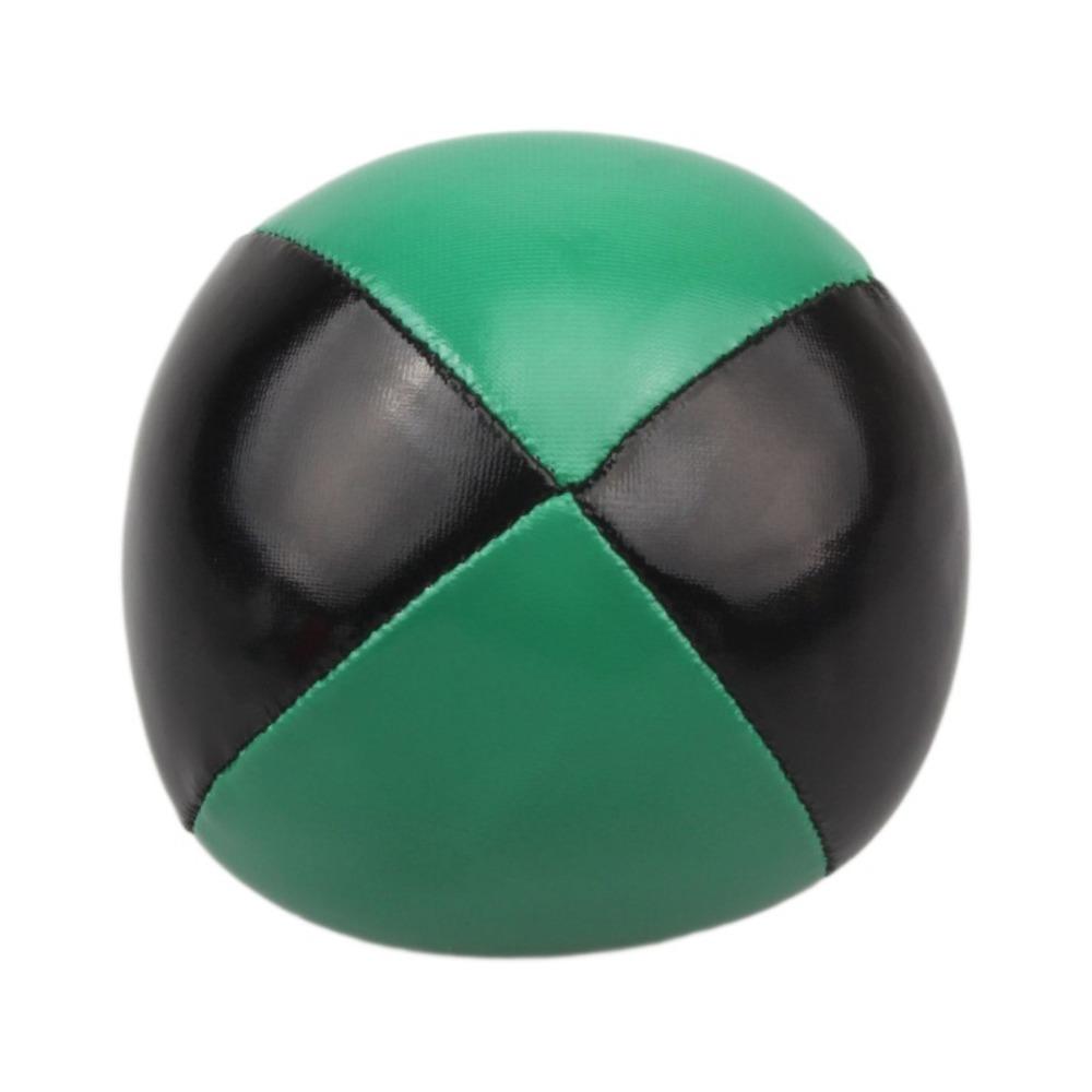 PU Leather Juggling Ball With 4 Panel Design Circus Ball Clown Juggle Ball Kids and Adults