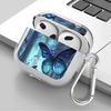 Clear Earphone Cases Cover Case For Airpods Pro 4 Pro3 3 2 1 Pro2 Cartoon Butterfly Pattern