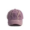 Vintage Cotton Baseball Cap With Curved Brim And Adjustable Fit For Streetwear Enthusiasts