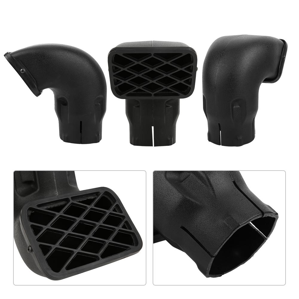 3.5in Car Mudding Snorkel Head Replacement Dust Collector Air Intake Inlet Universal Accessory