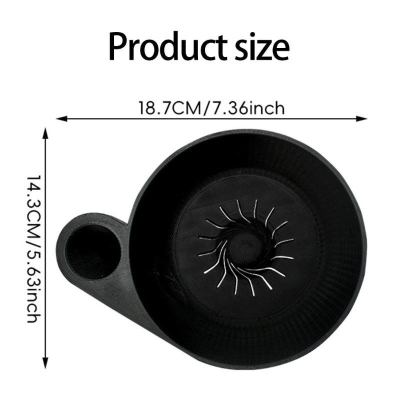 Automatic Cleaning Kitchen Colander Basket For Freshness Produce And Meat With Quick Drains Design Vegetable Washer