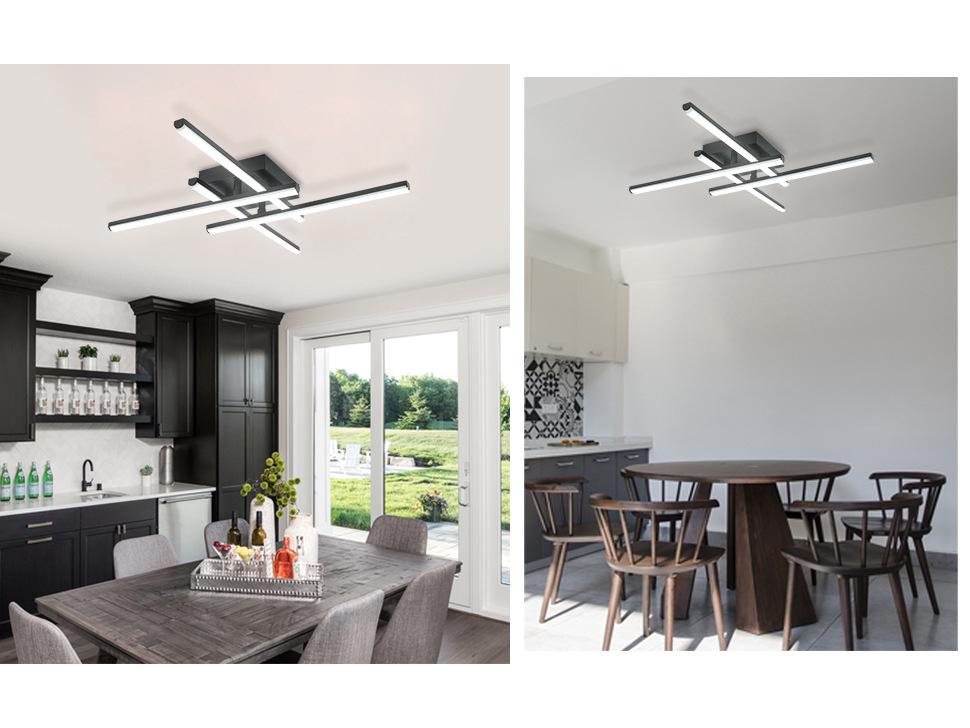 Modern Minimalist LED Ceiling Light for Living Room and Bedroom