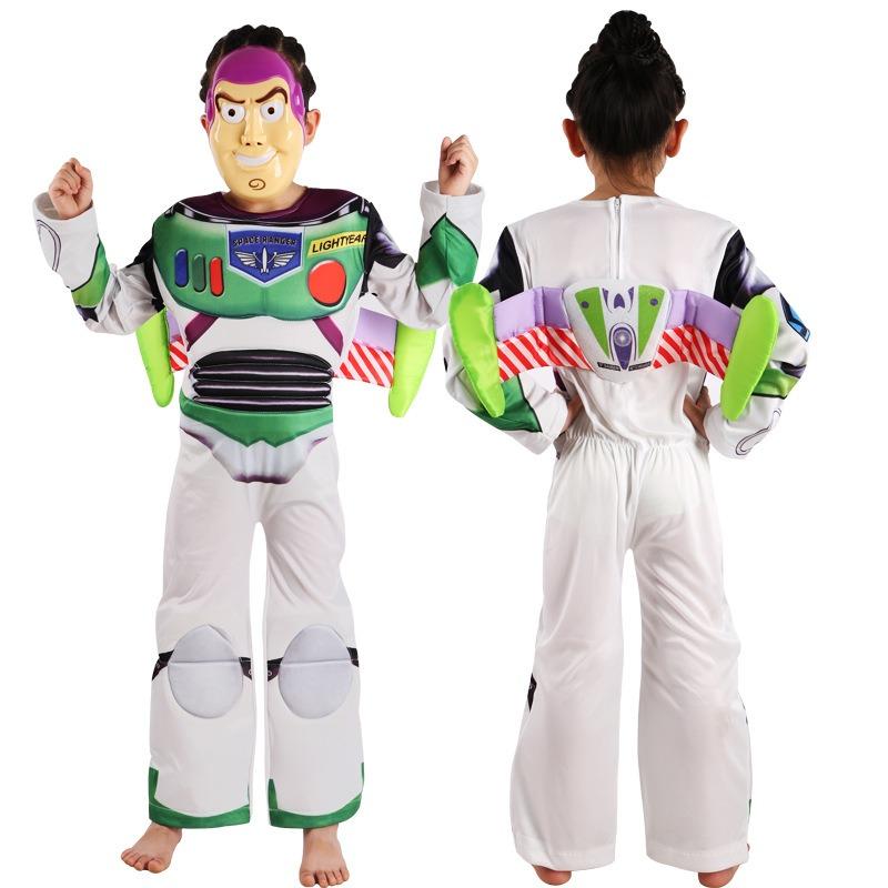 Hot Selling Kids Buzz Light, Costume Onesie Cosplay Costume Halloween