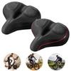 Oversized Bike Seat Shock Absorption Wide Soft Cushion Bicycle Seat Breathable Hollow Bicycle Saddle Bike Accessories