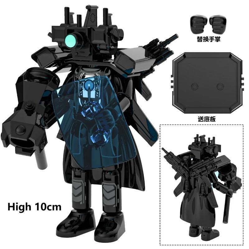 

Большой Размер Новый Скибиди Туалет Коробка Конструктор Большой Титан Камерамэн Спикермэн Мини Экшн Фигурка Игрушки