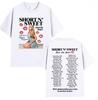 T-shirt Album Tour Short N Sweet Carpenters Estate 2026 Estate Uomo Donna Moda Lusso T-shirt Oversize Street Y2K