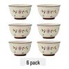 Japanese Ceramic Rice Bowl with Embossed Floral Design - Stylish Dinnerware for Soup and Rice