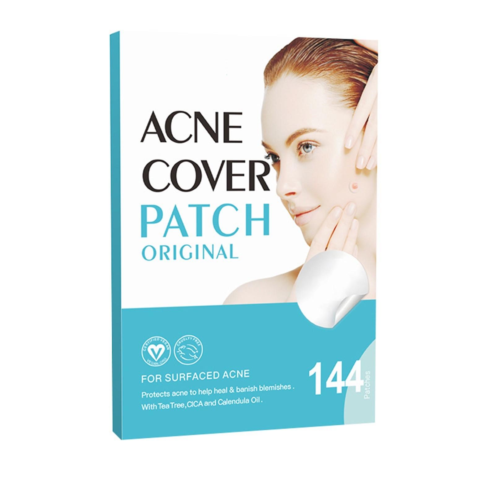 

Пластырь от прыщей и прыщей, наклейка для лица и кожи(144шт) One Size