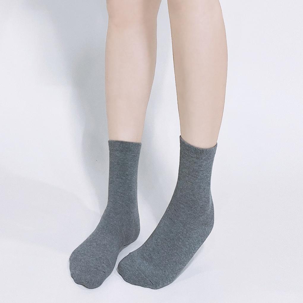 8 Paar Damen Premium Baumwolle Stretch Basic Mid-Calf Socken