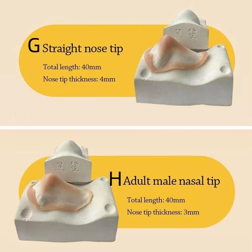 Protein Silicone Prosthetic Nose Realistic Face Prosthetic Professional-Grade Fake Nose  Halloween