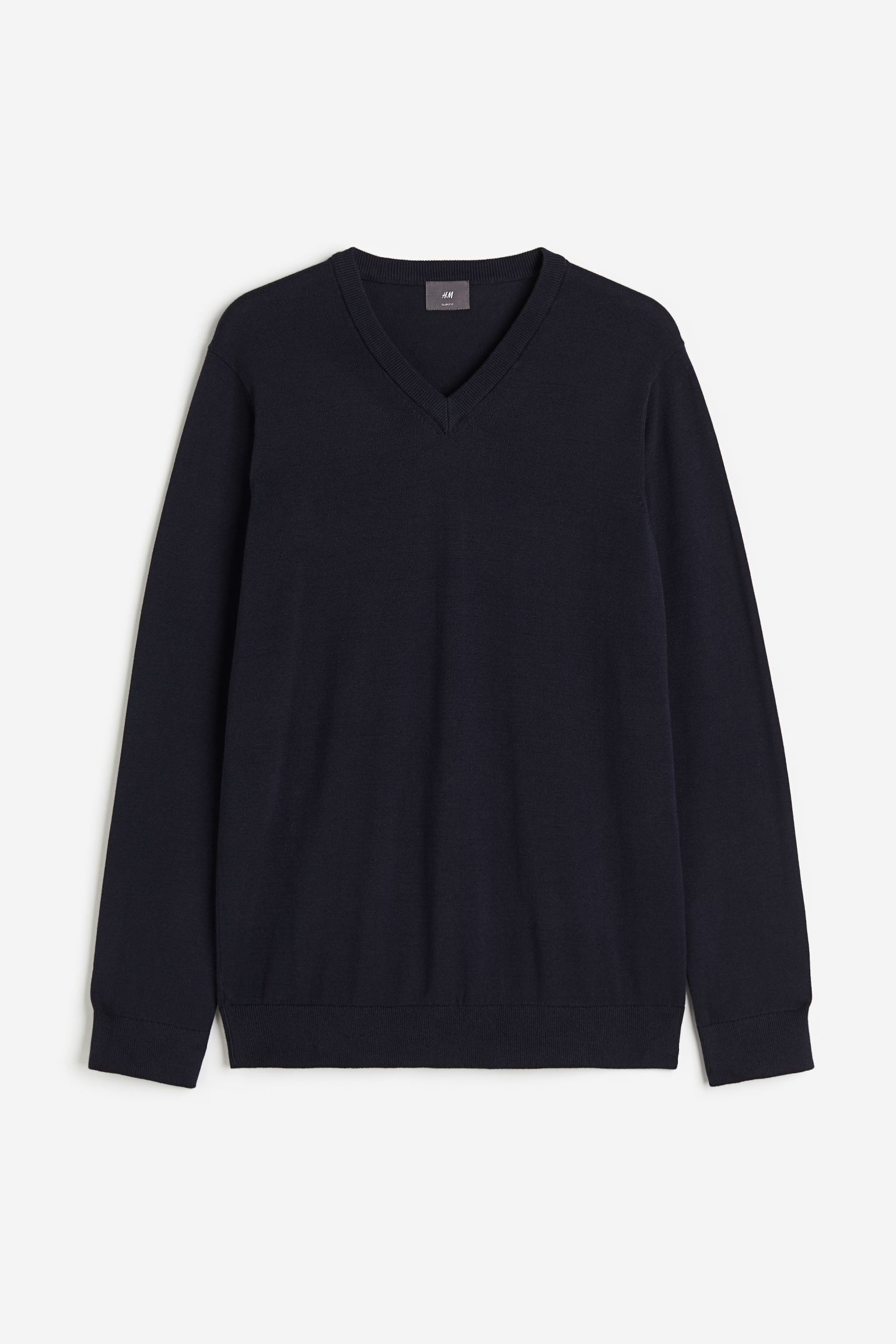 

джемпер Slim Fit с V-образным вырезом
