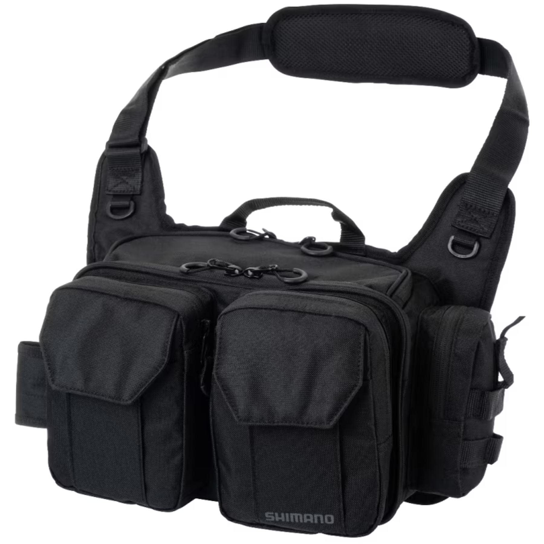 

Shimano Прочная наплечная сумка Черная M BS-221W чёрный