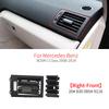 Car Front Rear AC Air Vent Grille Panel Cover Replacement Accessory For Mercedes Benz C Class W204 2008-2010 C180 C200 C220 C300