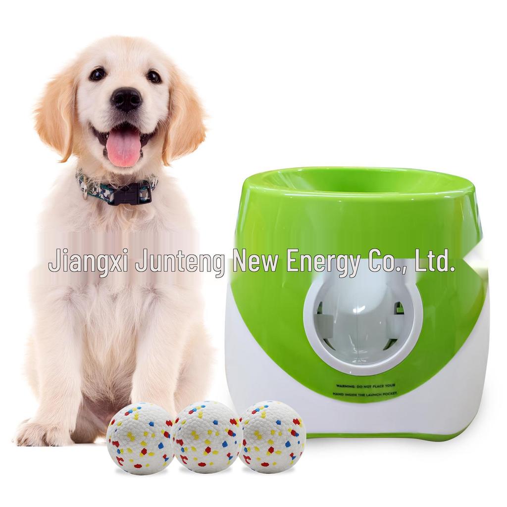2025 Automatic Tennis Ball Launcher for Dogs - Outdoor Pet Toy