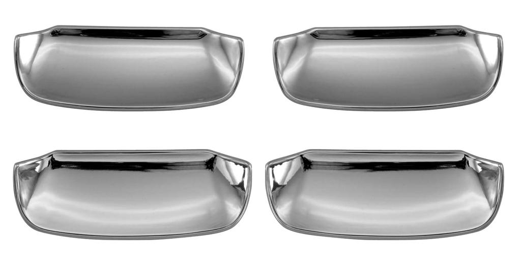 BRIGHTZ Jimny Nomad JC74W Chrome Door Handle Plated JC74W Nomad JC 74 Covers, [DHC-SARA-107-4PC]