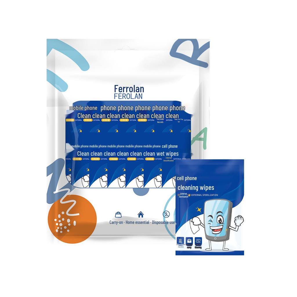 Handy- und Kameraobjektiv-Reinigungstücher