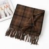 Autumn And Winter High-End Korean Plaid Scarf Casual Versatile Korean Women Versatile Shawl Women