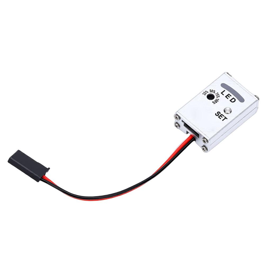 RC 3 Axis Gyro Sensitivity Adjustable for RC Remote Control Drift Rally Trucks with 3 Wire Servo Aluminum Housing