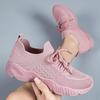 Plus Size Shoes for Women 36-41 Spring Autumn 2026 Women Mesh Breathable Comfortable Non-slip Platform Wedges Flats Sneakers
