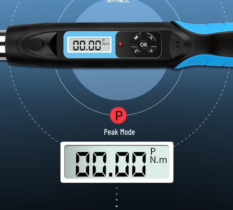 HEMUELE Digital Torque Wrench with Adjustable Torque and Screw Force Test