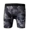 Men's Quick-Dry Camouflage Training Shorts: Moisture-Wicking, Tight-Fit Fitness Base Layer for Running