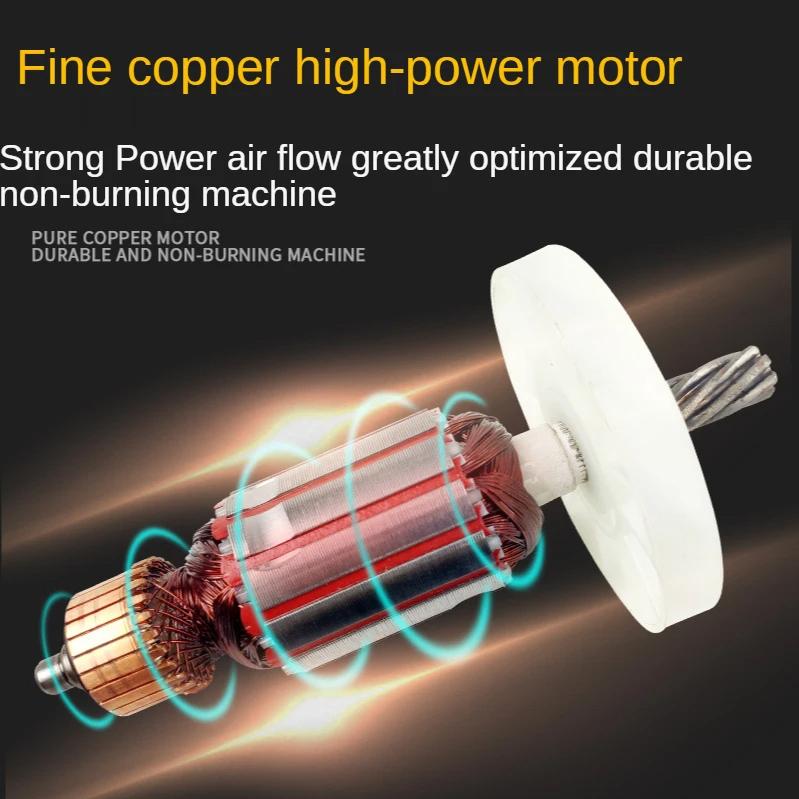 Suflantă pentru scule electrice de 220 V Uscător de păr industrial Aspirație și suflare de mare putere Colector de praf cu suflare pentru avioane cu dublu scop