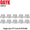 OAYK 10/20PCS Washer Faucet Seals Silicone and Rubber Water Pipe Plug New Metal Hose Sealing Gasket