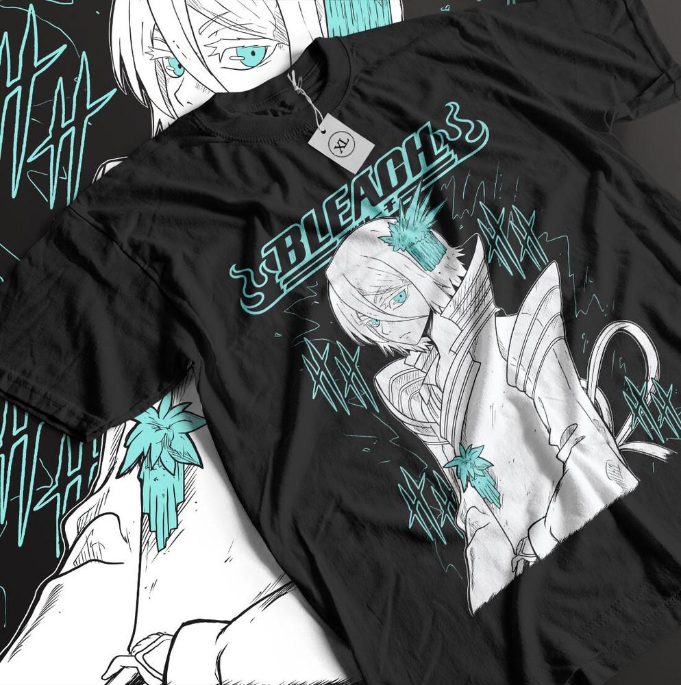 Rukia Bleach T-shirt Zaraki Kenpachi Anime Manga Kurosaki Gift Shirt Unisex T-Shirt XXL