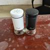 RuHan Glass Seasoning Shaker Set (Silver, 2-Pack)