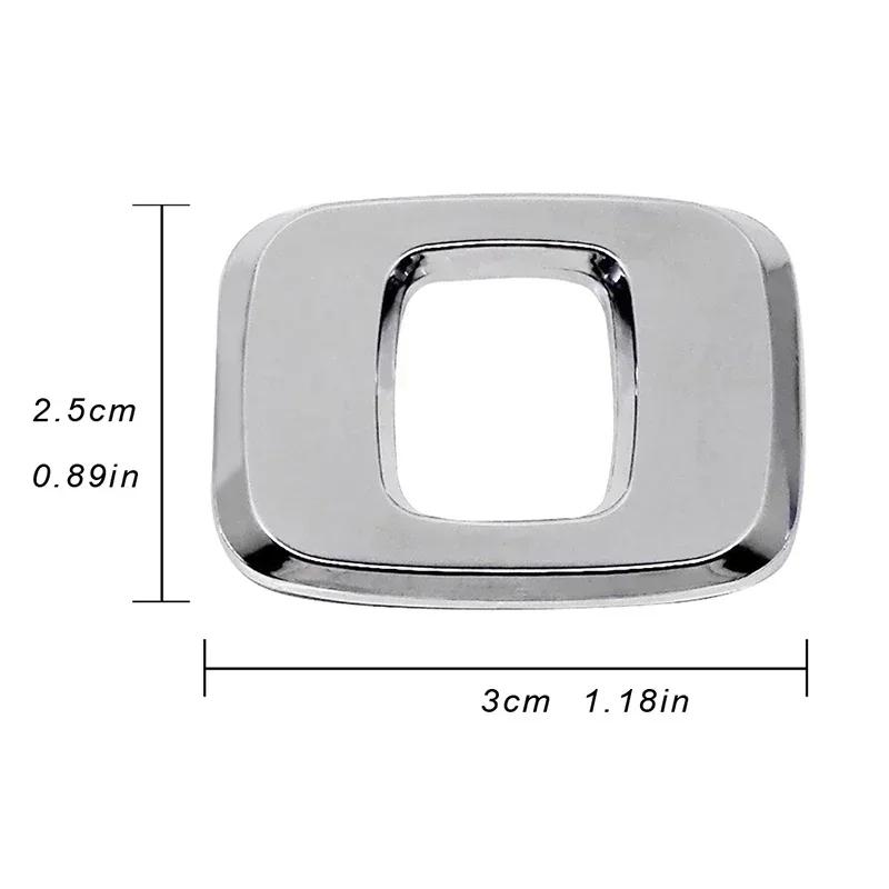 ABS Auto Heckaufkleber Alphabet Kofferraum Emblem Aufkleber Exterieur für Mercedes Benz R63 R300 R320 R350 R500 R-Klasse 3D Emblem Zubehör