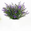 8pcs Artificial Flowers Plastic Dogtail Grass Wedding Decor Fake Flower Simulated Lavender Living Room Office Desk Decoration