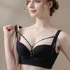Reggiseno Sexy e Comodo Taglia Larga con Spalline Pettorali Collegate Davanti e Push-up Senza Ferretto